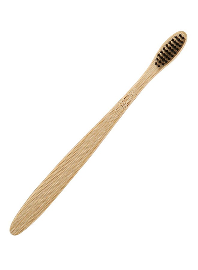 Charcoal Bristles Handmade Toothbrush With Bamboo Handle - Image 1