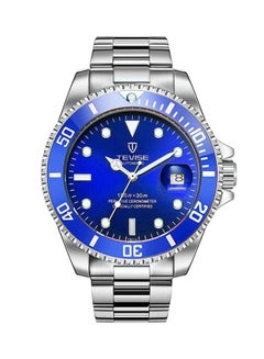 Tevise Men's Luminous Alloy Mechanical Watch ZS531801 - 43 mm - Silver  - Image 1