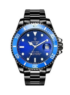 Tevise Men's Luminous Alloy Mechanical Watch ZS531808 - 43 mm - Black  - Image 1