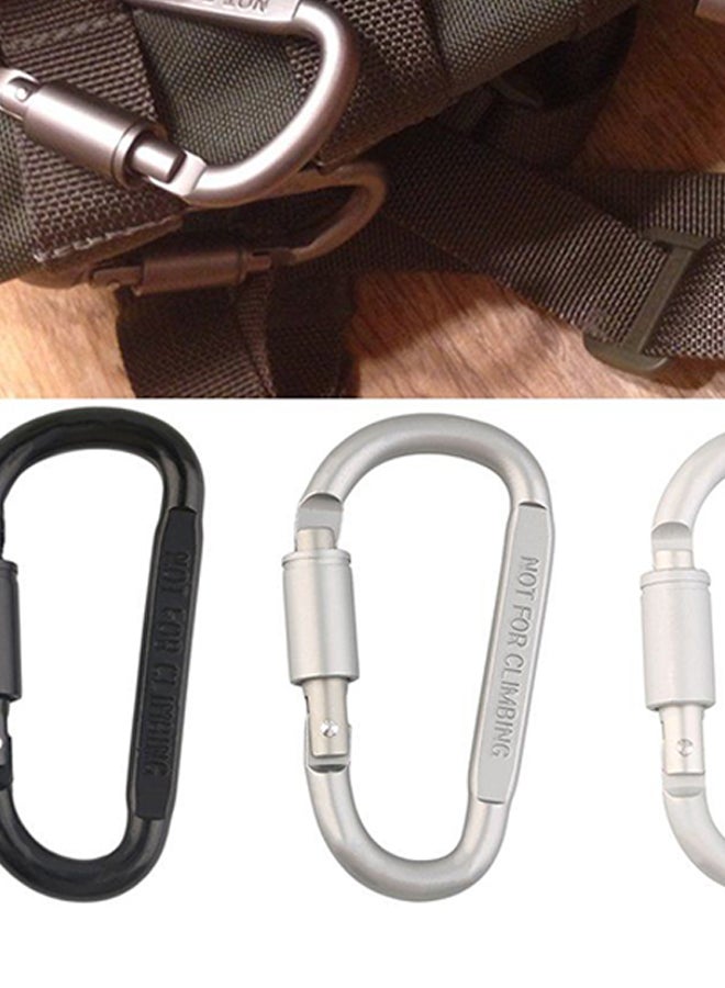 OUTAD D-Ring Buckle Clip Keychain Carabiner - Image 5