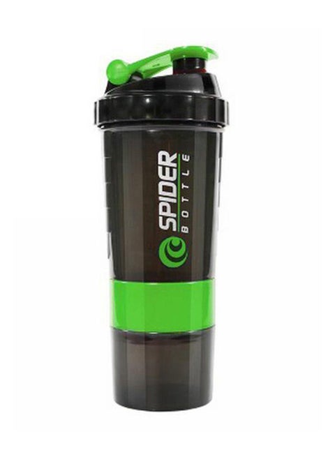 Three Layers Protein Powder Shake Exercise Bottle 500ml 500ml