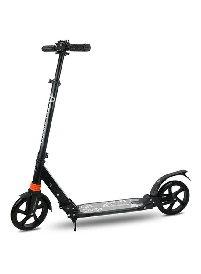 OUTAD 2 Wheels Foldable Scooter Black  - Image 1