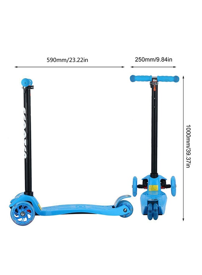 أوتاد مركبة سكوتر قابلة للطي محمولة أزرق - Image 2