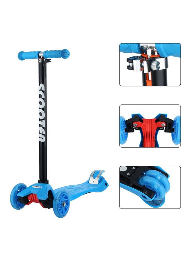 أوتاد مركبة سكوتر قابلة للطي محمولة أزرق - Image 4