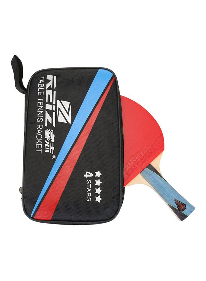 أوتاد 4 ستار مضرب تنس الطاولة بينج بونج بمقبضين قصير وطويل - Image 2