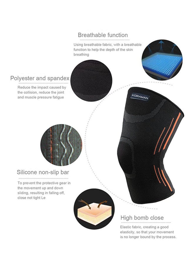 OUTAD Breathable Shockproof Elastic Knee Pad Lyard - Image 2
