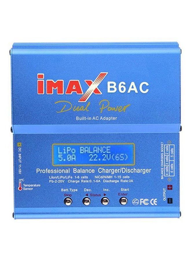 أوتاد شاحن آي ماكس B6-AC بطارية الليثيوم بوليمر/هيدريد النيكلِ المعدنيِ 3S RC المستخدمة للميزان - Image 3