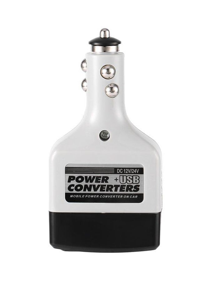 OUTAD Car Mobile Converter Adapter Black/Grey - Image 1