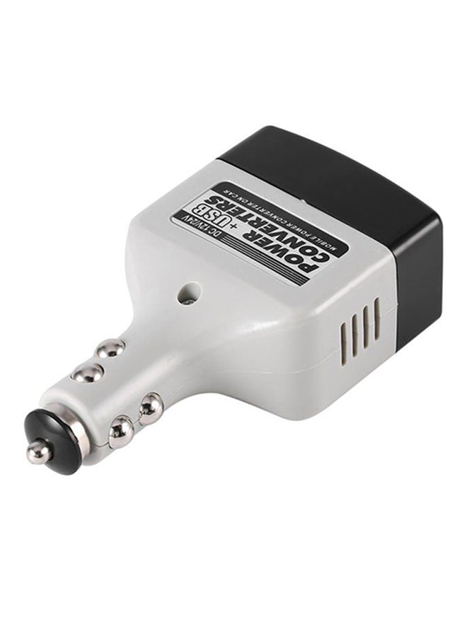 OUTAD Car Mobile Converter Adapter Black/Grey - Image 2