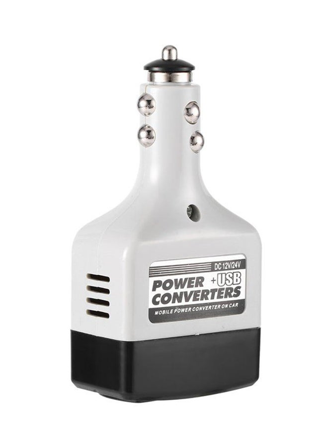 OUTAD Car Mobile Converter Adapter Black/Grey - Image 3
