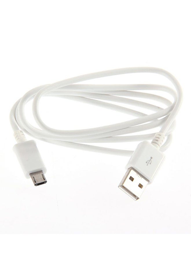 LESHP Micro USB Charging Cable For Samsung Galaxy S3/S4/S6/S7 White  - Image 1