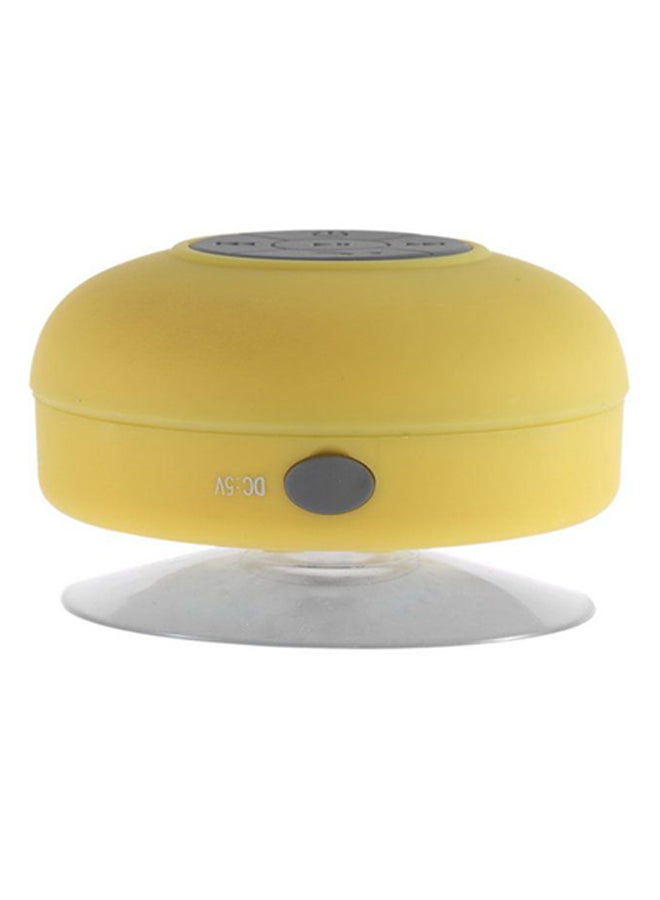 OUTAD Portable Bluetooth Speaker With Mic Yellow - Image 3