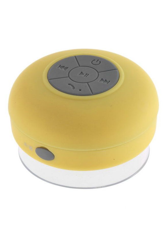 OUTAD Portable Bluetooth Speaker With Mic Yellow - Image 2