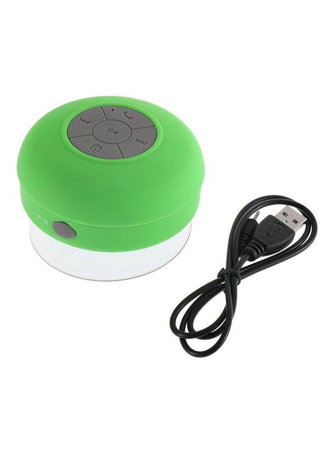 OUTAD Wireless Waterproof Bluetooth Speaker With Mic TC13404 Green - Image 1