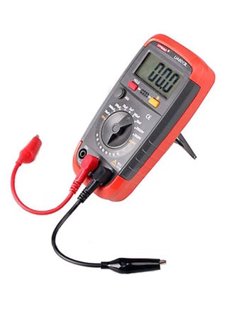 جهاز اختبار رقمي لقياس مكثف LCD أحمر/رمادي 30سم - v1518076173/N13244261A_1