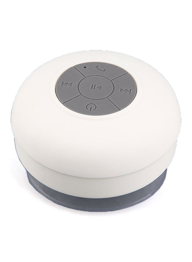OUTAD Waterproof Bluetooth Speaker With Mic White - Image 2