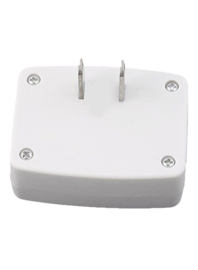 LCD Digital Voltage Meter White
