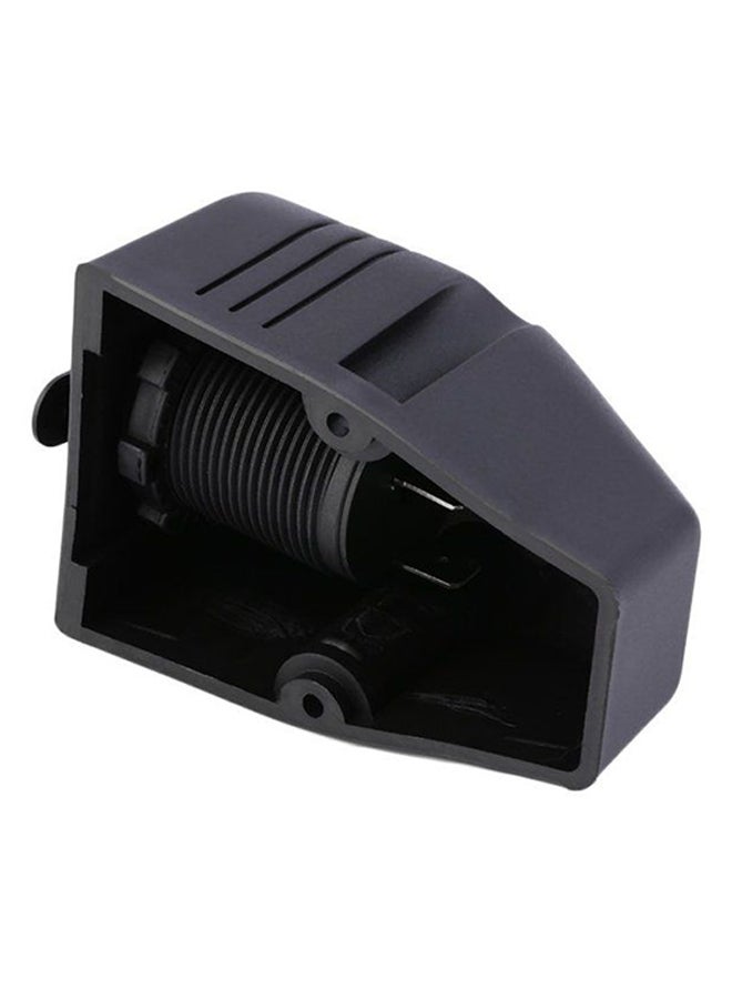OUTAD Cigarette Lighter Socket Charger Black - Image 2