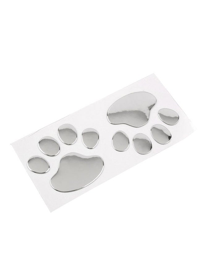 OUTAD 3D Animal Paw Car Sticker - Image 2