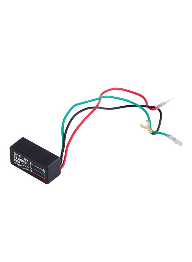OUTAD - 3 Pin Motorcycle LED Turn Signal Light Flasher - Image 1
