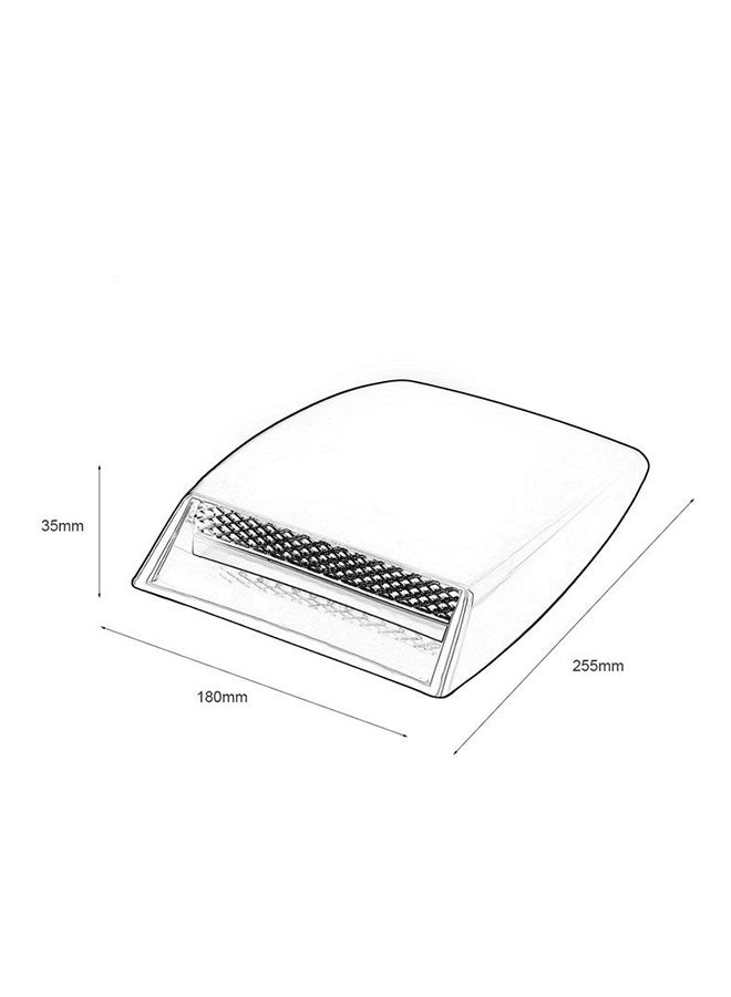 OUTAD - Waterproof Car Engine Air Flow Vent Sticker - Image 1