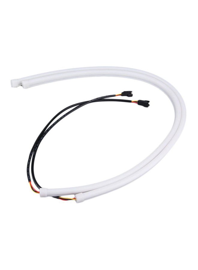 OUTAD 2-Piece Car LED Strip DRL Lamp - Image 3