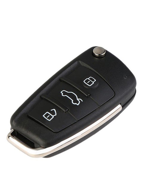 3 Buttons Folding Flip Remote Car Key Cove