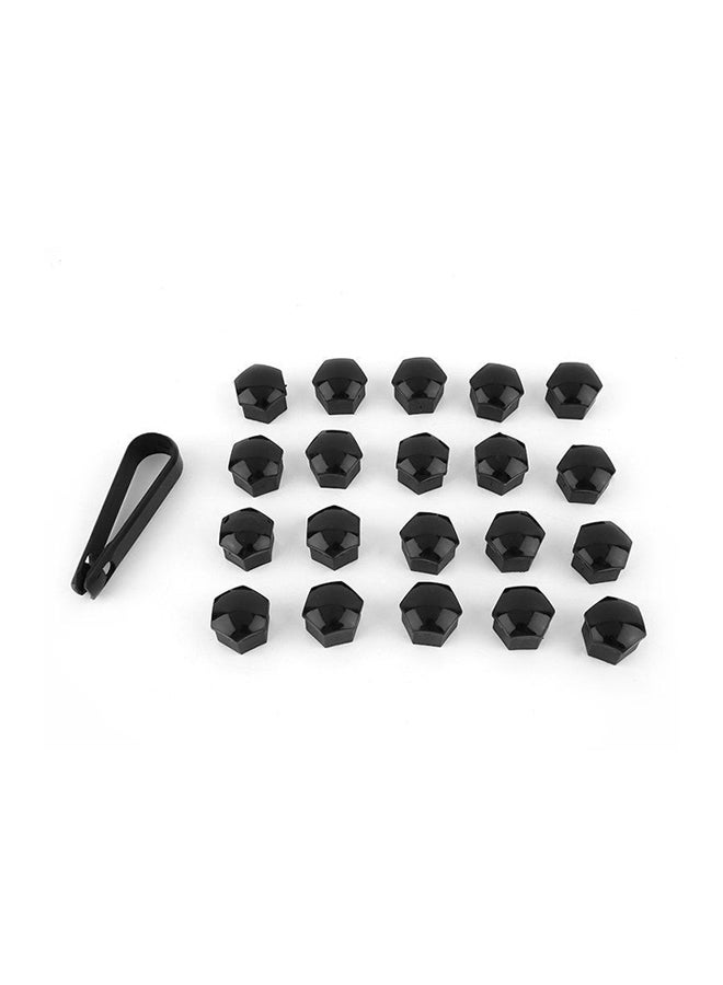 OUTAD 20-Piece Car Wheel Screw Cover  - Image 1
