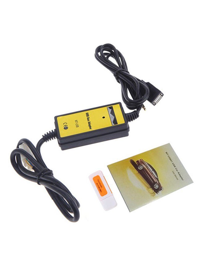 OUTAD Car USB Aux-In Adapter MP3 Player/Radio Interface - Image 1