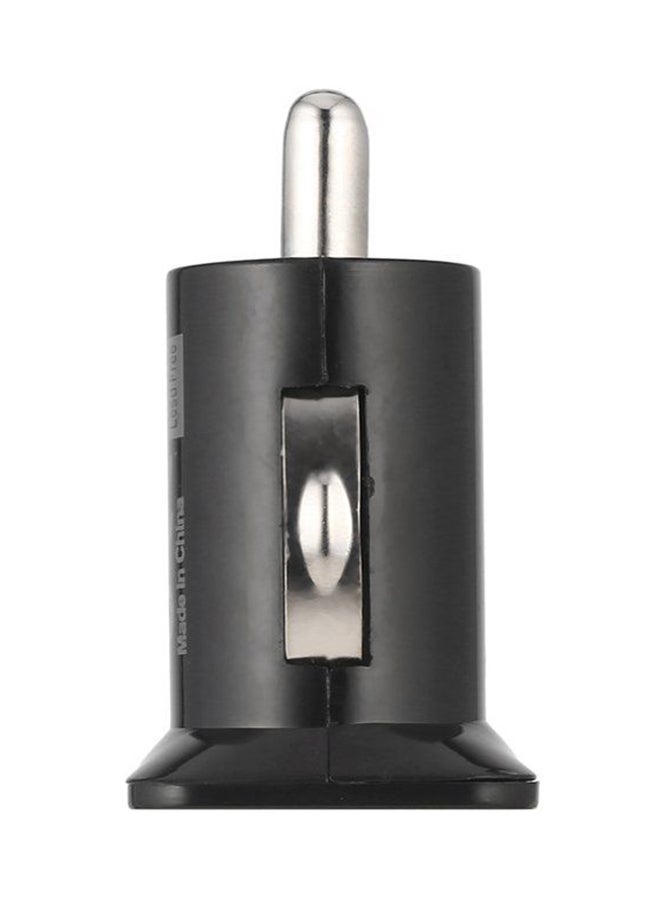 OUTAD Mini Dual Port USB Car Charger Adapter Black - Image 1