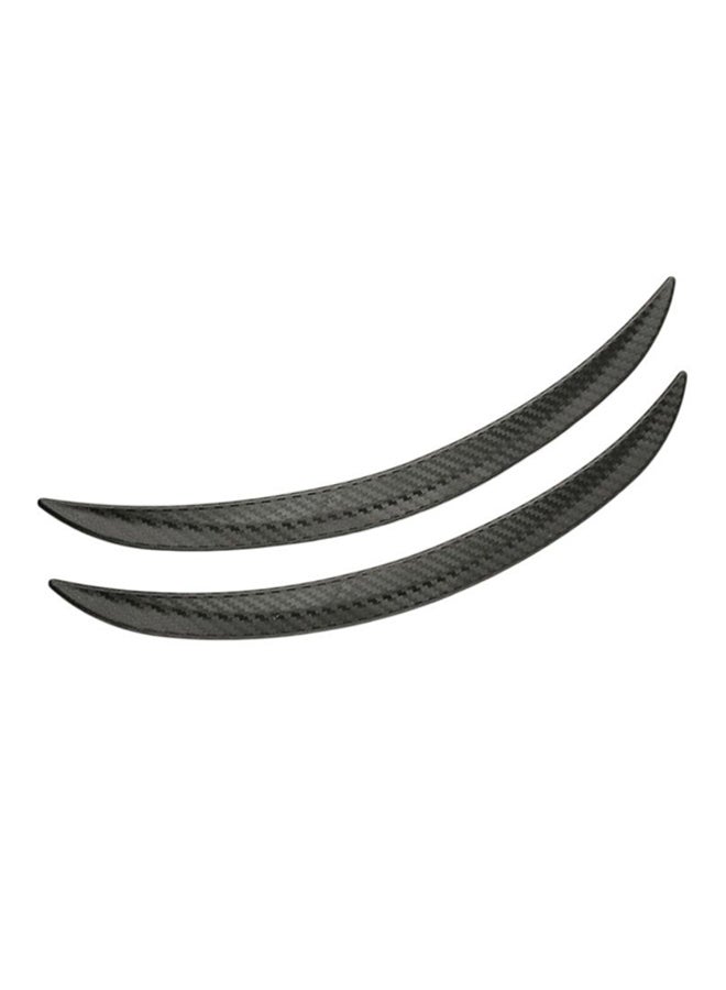 OUTAD 2-Piece Flare Style Car Mud Guard  - Image 1