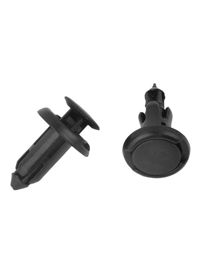 OUTAD 50-Piece Car Interior Clamp Door Fastener For Toyota And Honda Black - Image 5