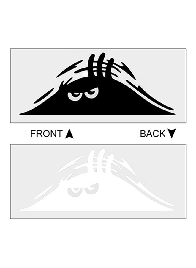 OUTAD Removable Peeking Monster Car Sticker  - Image 1