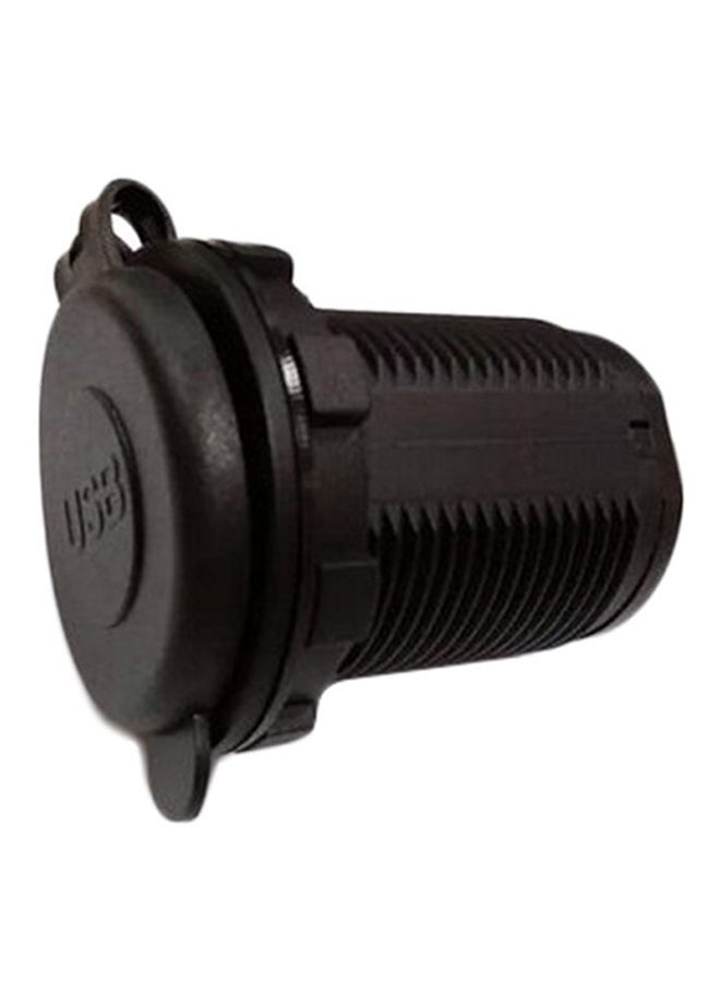 OUTAD Dual USB Car Charger Black - Image 3
