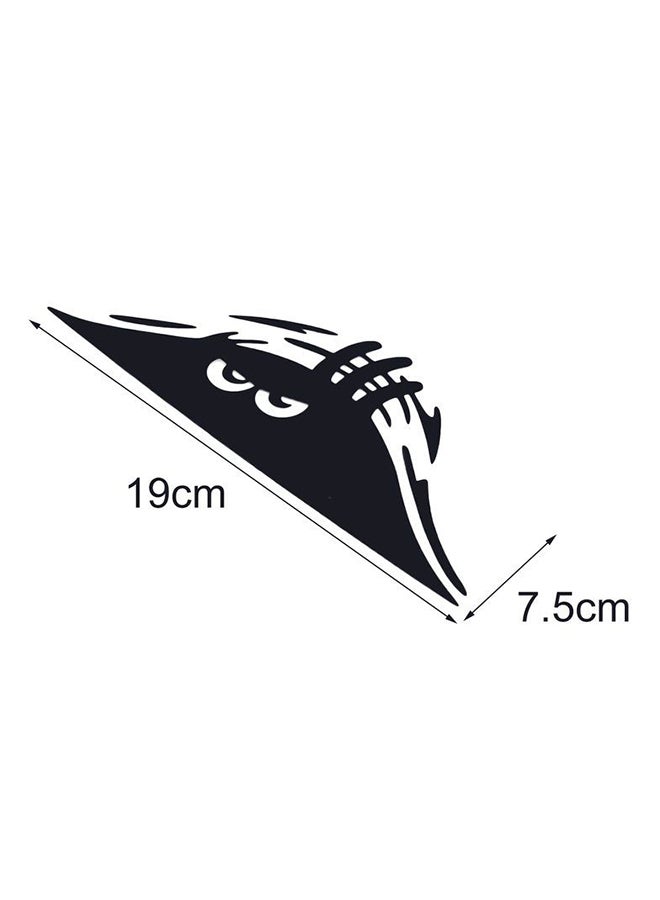OUTAD Removable Peeking Monster Car Sticker  - Image 2
