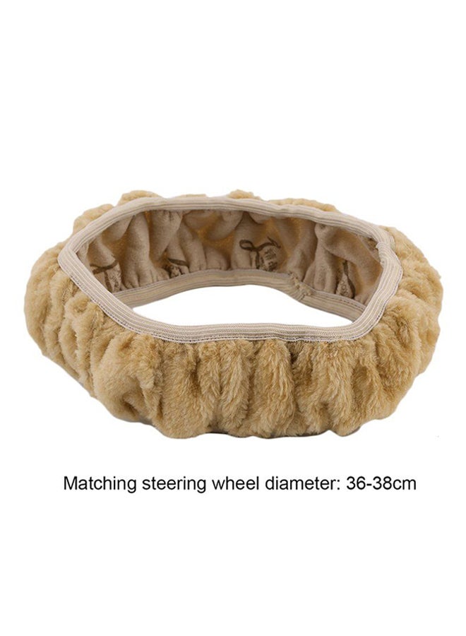 أوتاد غطاء لمقود التوجيه مصنوع من الفرو الطبيعي - Image 2