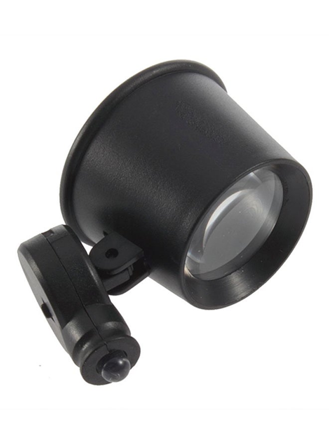 OUTAD LED Light Portable 10X Eye Jeweler Loupe Magnifier Black - Image 3