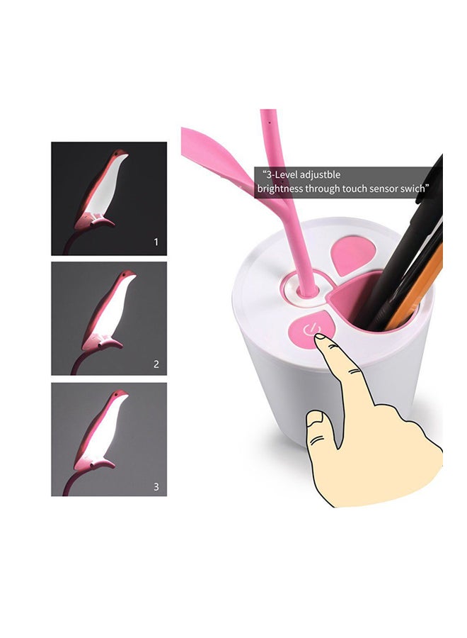 OUTAD Portable USB Night Lights LED Table Light Pink - Image 3