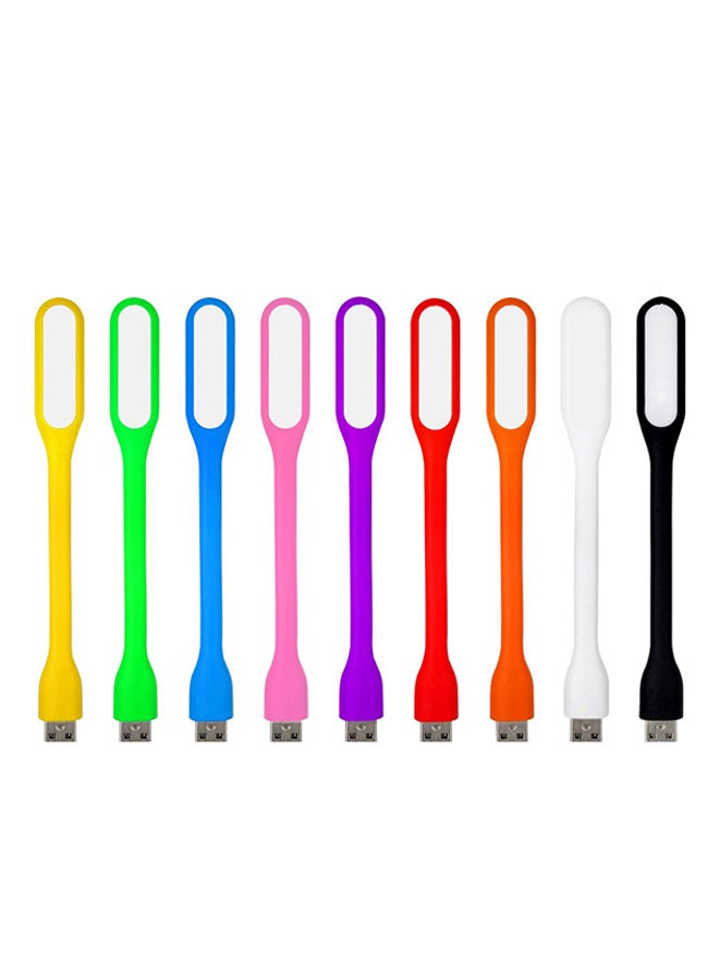 OUTAD - 9-Piece USB LED Light Lamp Multicolour - Image 1