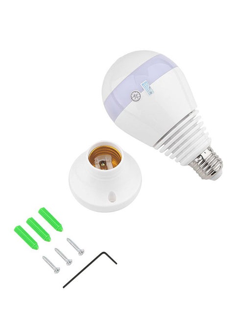 360 Degree Panoramic Camera Light Bulb With Microphone