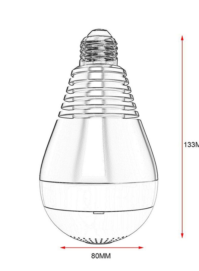 OUTAD - 360 Degree Panoramic Camera Light Bulb With Microphone - Image 1