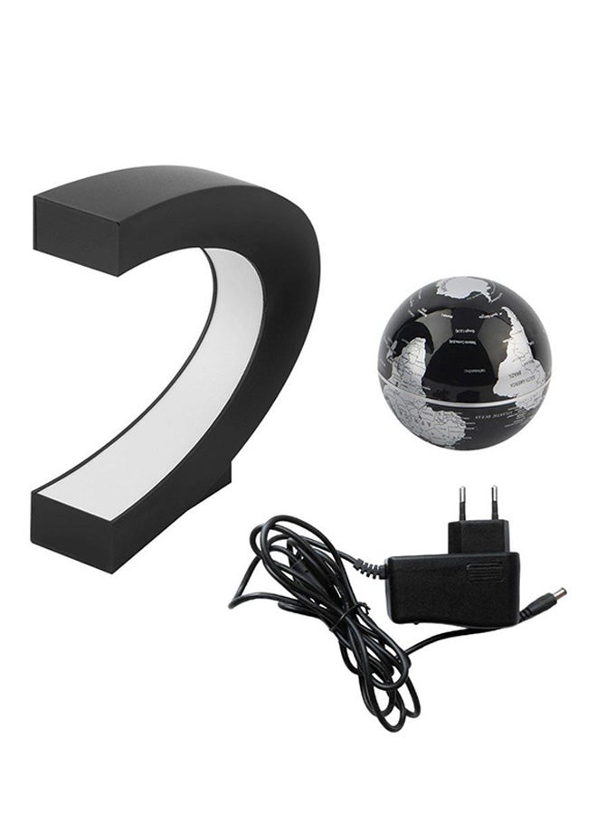 OUTAD C-Shape LED Magnetic Floating Globe Light Black  - Image 1