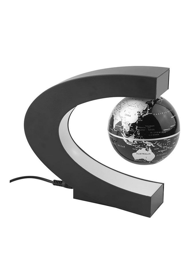 OUTAD C-Shape LED Magnetic Floating Globe Light Black  - Image 2
