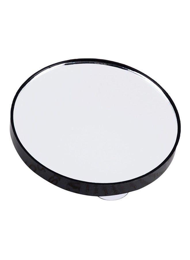 OUTAD Two Suction Cup Magnification Makeup Mirror Black 5X  - Image 1