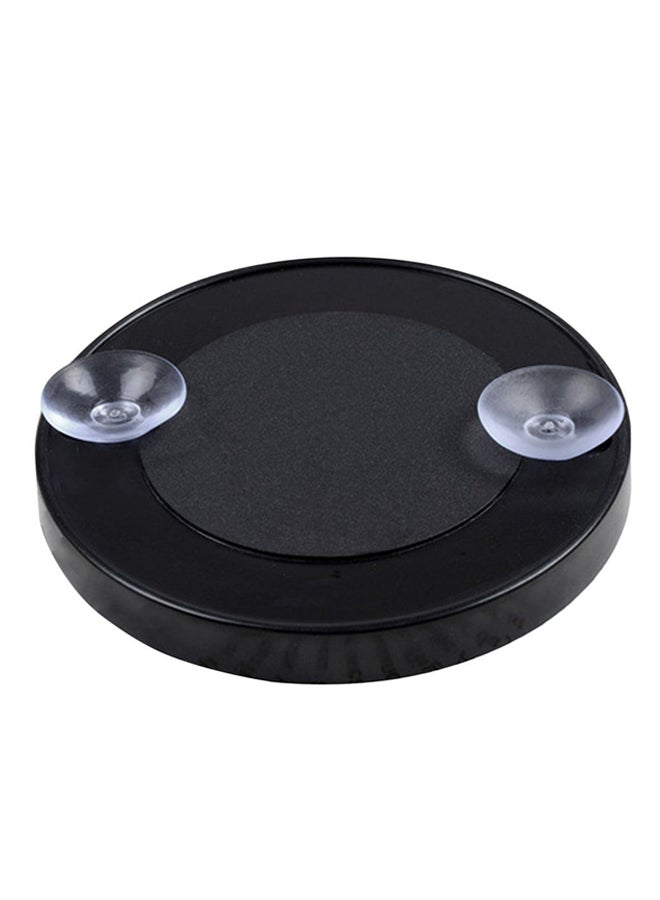 OUTAD Two Suction Cup Magnification Makeup Mirror Black 5X  - Image 2