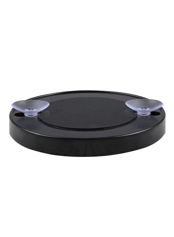 OUTAD Two Suction Cup Magnification Makeup Mirror Black 5X  - Image 3