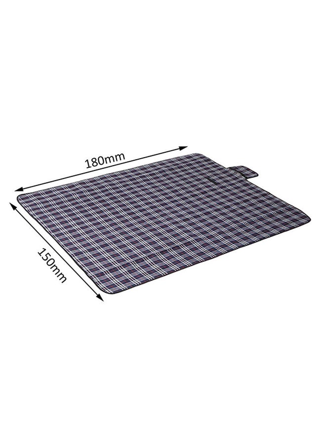 OUTAD Foldable Damp proof Picnic Mat Blue/White 150 x 180cm - Image 3