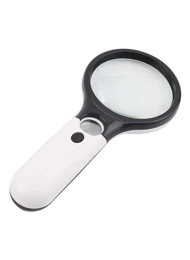 OUTAD 3-LED Handheld Reading Jewellery Lupe Black/White - Image 2