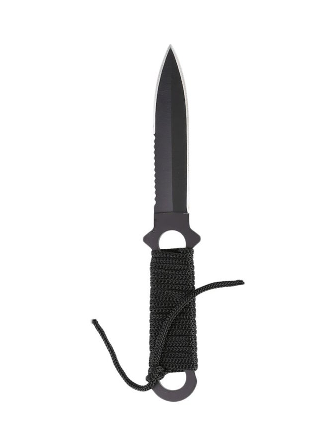 OUTAD Pointed Arc Head Outdoor Survival Straight Pocket Knife  - Image 2