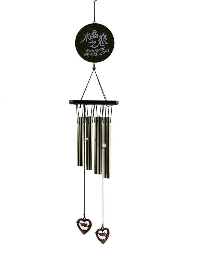 OUTAD Amazing Antique 8 Tube Bells Wind Chimes Brown  - Image 1